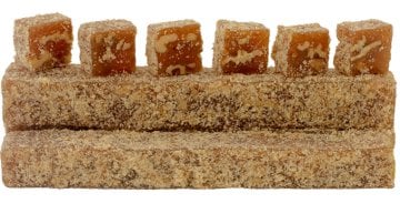 İncirli Cevizli Üzeri Toz Ceviz Kaplı Lokum 500gr