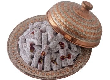 Nar Aromalı Antep Fıstıklı Fitil Lokum 500 gr