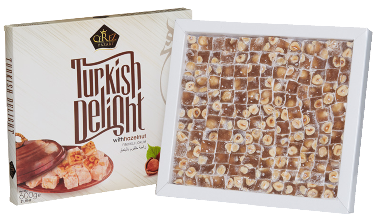 Çifte Kavrulmuş Extra Fındıklı Lokum 600 gr