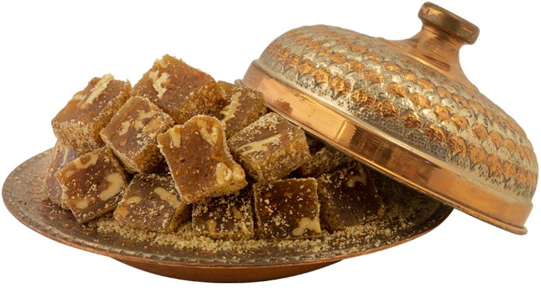 İncirli Cevizli Üzeri Toz Ceviz Kaplı Lokum 1kg