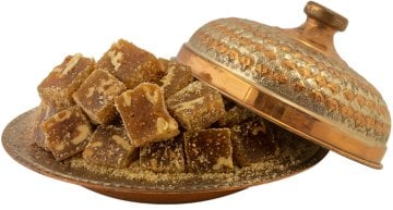 İncirli Cevizli Üzeri Toz Ceviz Kaplı Lokum 1kg