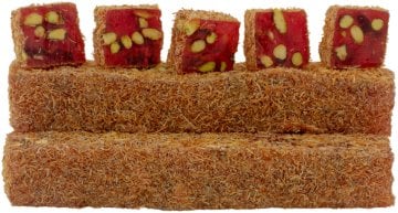 Kadayıf Kaplı Nar Aromalı Fıstıklı Lokum 1kg