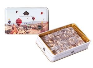 Çifte Kavrulmuş Extra Fındıklı Duble Hediyelik Metal Kutuda 370gr