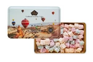 Kuş Lokumu Hediyelik Metal Kutuda 350gr